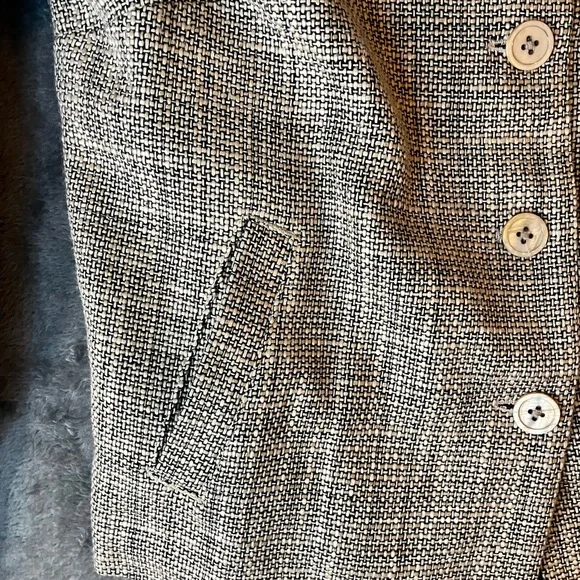 Appleseed's Kids Light Gray Tweed Blazer - Picture 10 of 11
